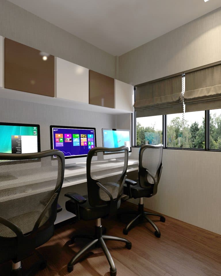 Modular Office Staff Area
